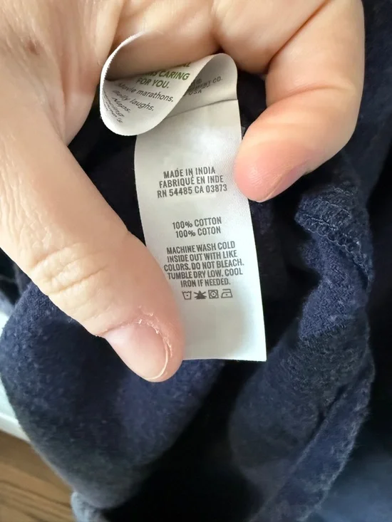 aerie Women's Navy and Black Plaid Button-Down Shirt - Picture 5 of 5